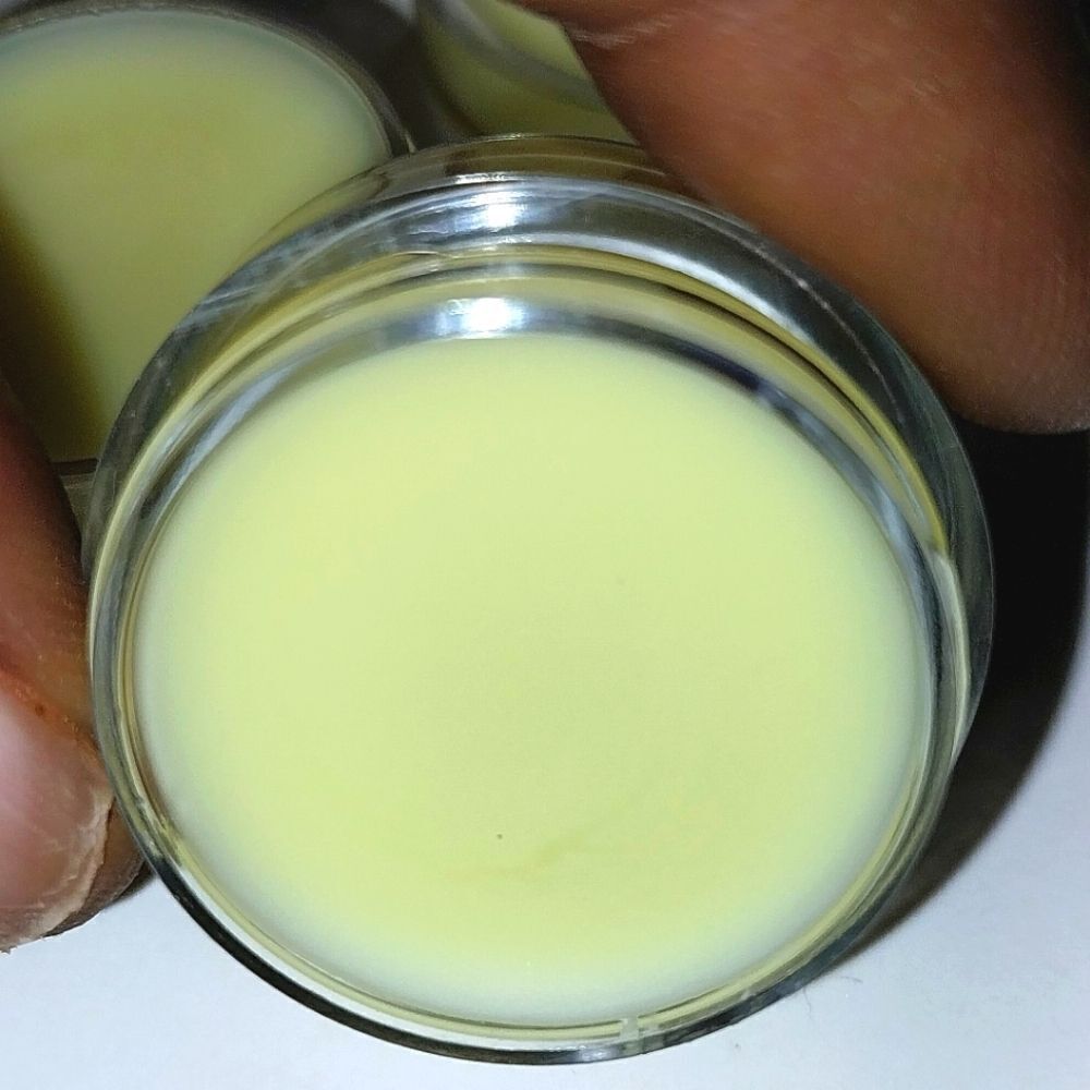 Hand crafted pot of honey natural lip balm